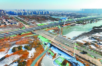 东南三环片区道路建设全力推进 工程管理取得显著成效