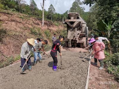 振太镇文东村 投工投劳齐参与，共筑便民幸福路