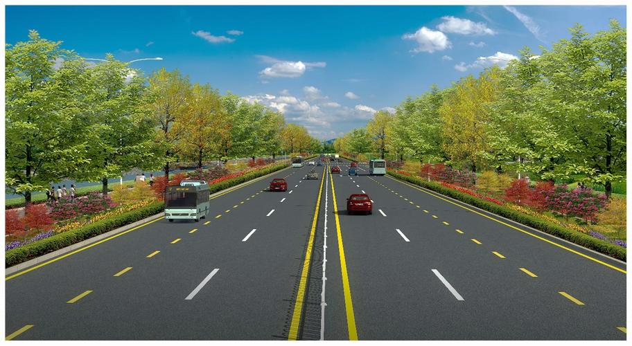 道路建设效果图 工程管理中的可视化利器